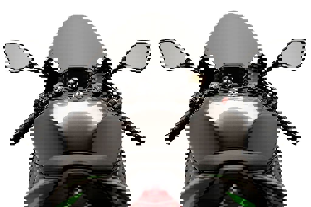 Vervangingsruit R-Racer Puig Kawasaki ZX6-R '24- mat zwart - MDI